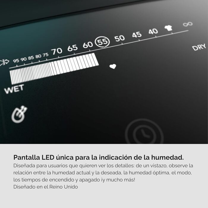 Зволожувач повітря MeacoDry Arete One 6L з очищувачем повітря | Тихий (32 dB), H13 HEPA-фільтр, для спалень та кімнат | 1.8L резервуар