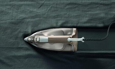 Праска Rowenta Effective+ з парою, 2400 Вт, 120 г/хв (паровий удар), 40 г/хв (постійна подача пари), Antikalk-система, розподіл пари, антинакип, керамічна підошва, мідно-білий, DX1635