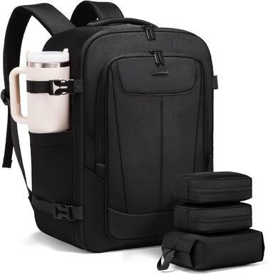 LOVEVOOK Рюкзак для ручної поклажі, 40L, для ноутбука 17.3