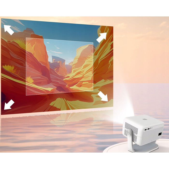 Smart-проектор Magcubic L018 LED 4K/1080p з Android TV, WiFi та Bluetooth-динаміком