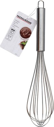 Венчик для збивання Fackelmann Ballonschneebesen з нержавіючої сталі, міцний, 26.5 см