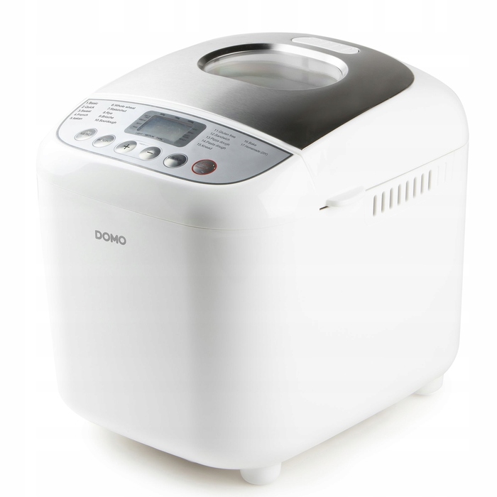 Хлібопічка DOMO B3976, 600 Вт, Біла