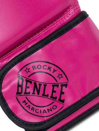 Боксерські рукавички BenLee з екошкіри Carlos (08 oz, Рожеві)