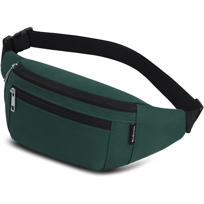 Чоловіча та жіноча поясна сумка на пояс, бананка, водонепроникна, для спорту, подорожей, кемпінгу, фітнесу, велосипеда, Olive