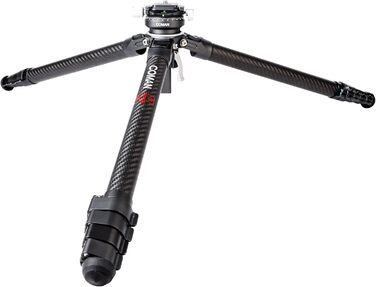 Карбоновий штатив для камери COMAN Zero Y з панорамною кулькою 360° та Arca Swiss, відеоштатив для DSLR, висота 15.3–156.7 см, навантаження до 18 кг