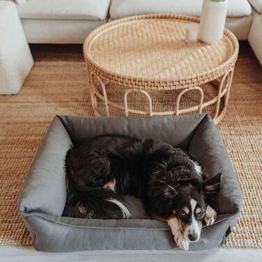 Ортопедичний лежак для собак Merida, колір антрацит, розмір M