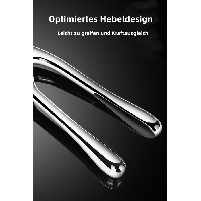 Пресс для часнику - високоякісний кухонний інструмент з ергономічним важелем для ефективного подрібнення часнику