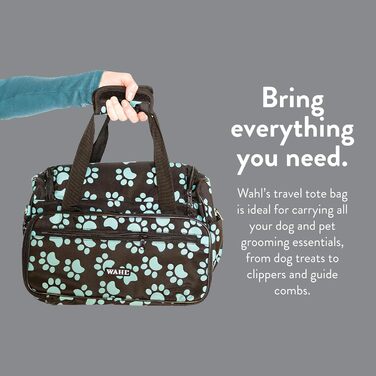 Чемоданчик для грумінгу Wahl Professional – 72 см, блакитний, з відділенням для аксесуарів – для грумерів собак, котів та інших тварин