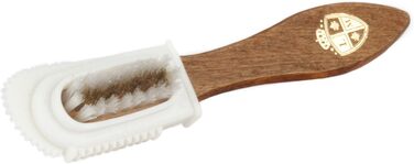 Langer & Messmer Shoe Care Set incl. high-quality leather care creams and horsehair brushes for effective care of your smooth leather shoes - The shoe care set for professional shoe care