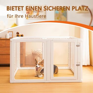 Кігульник для собак Citylife 8-TLG, 60 см, з дверцятами, для квартири, XXL, для собак, котів, кроликів, рухливий, антиковзкий