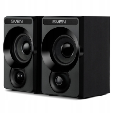 Комплект акустичних колонок 2.0 SVEN SPS-535, 6 Вт, чорний