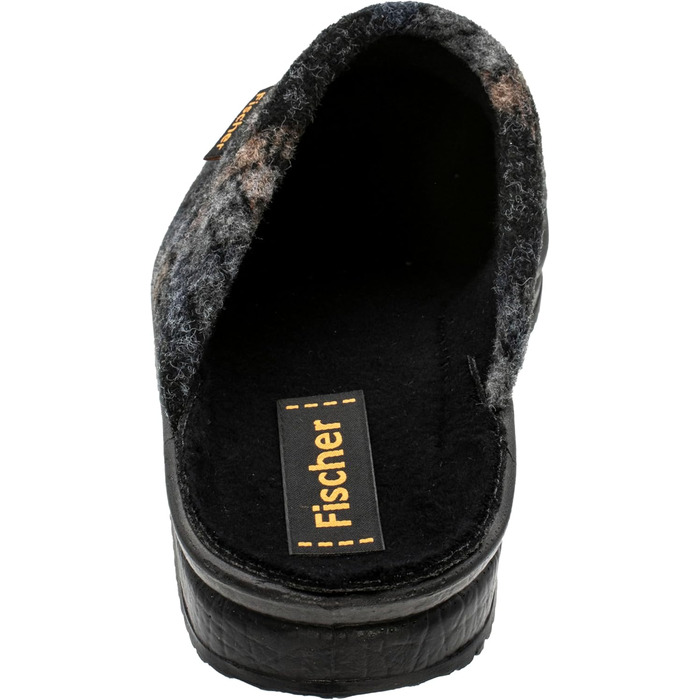Домашні тапочки чоловічі Fischer Karomuster 204602 (41 EU, сірий)