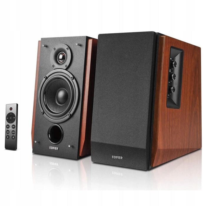 Комплект акустичних систем 2.0 Edifier R1700BTs, 66 Вт, коричневий