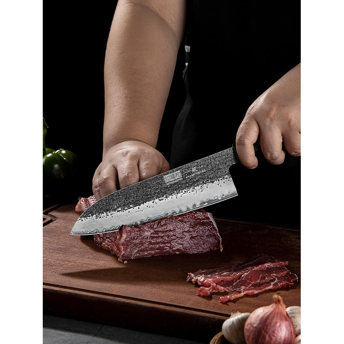 Професійний японський кухонний ніж HOSHANHO Gyuto (Сантоку), сталь, 20 см