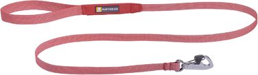 RUFFWEAR Dog Lead Hi & Light, Strong Lead with integrated storage pouch and secure Crux-Clip closure, compactly foldable to pocket size, (Salmon Pink)