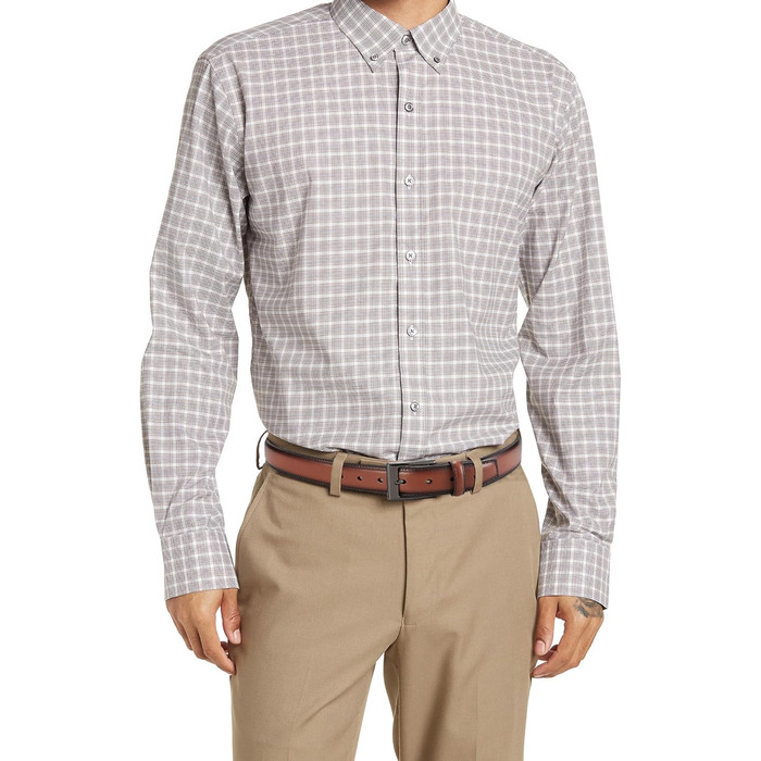 Чоловічий шкіряний ремінь CHAOREN 3см для бізнесу та офіційних заходів, розмір EU 48 (95см) та EU 52 (105см), темно-коричневий