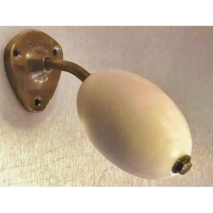 Rotating school soap, wall-mounted, French product.