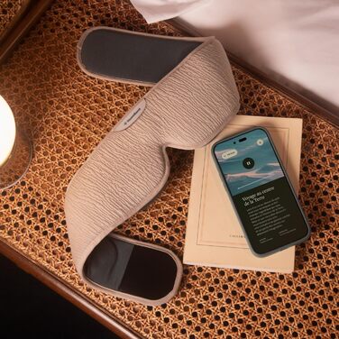 HoomBand Ultimate: Бездротові навушники-маска для сну Bluetooth 5.0, звукоізоляція, терапія звуком, гіпнотичні історії, медитація
