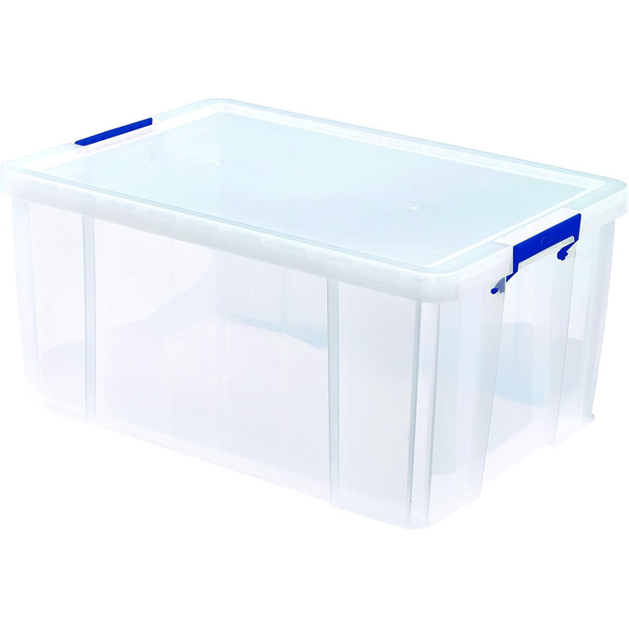 Велика пластикова коробка для зберігання з кришкою BANKERS BOX ProStore 70 л, 30×58×38,5 см