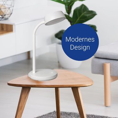 Світлодіодна лампа для столу MAULjoy | Лампа для офісу та дому | Регульована LED лампа з теплим білим світлом 3000K | Висота 33.5 см | Сучасний дизайн