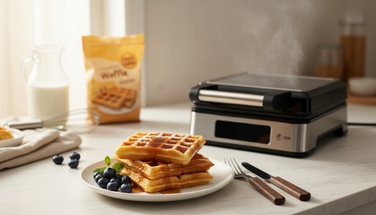 Вафельниця ISAJ 3024, 2200 Вт, срібляста