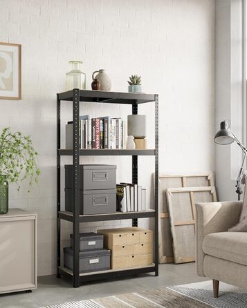 SONGMICS 4-Tier Adjustable Storage Shelf