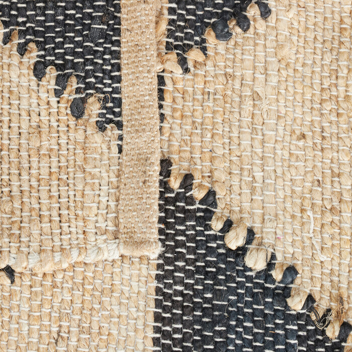 Relaxdays Runner Rug with Zigzag Pattern, 70 x 140 cm