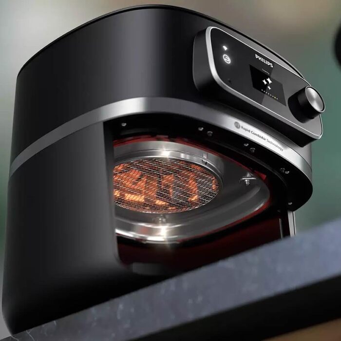 Philips HD9880/90 Airfryer 7000 Series XXL Connected with Food Thermometer, 2 kg Capacity, 8.3 L