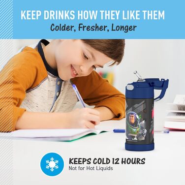 Термос Thermos Funtainer 340 мл, фіолетовий/блакитно-зелений (Lightyear)