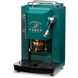 Кавомашина FABER Pro Deluxe | Еспресо на паді 44 мм | Хромоване покриття | Пресована камера з латуні