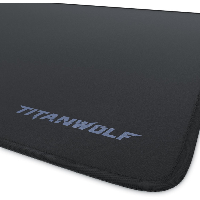 Килимок для миші TITANWOLF XXL Speed - 900 x 400 мм - великий розмір з мотивом TITANWOLF. Покращує точність та швидкість, антиковзаюча поверхня, зносостійкий.