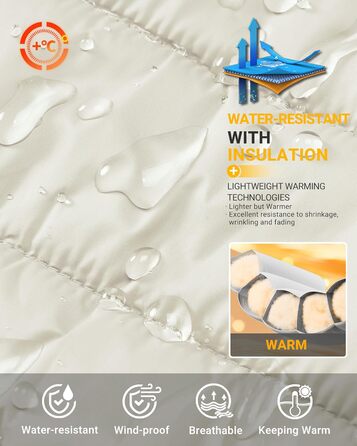 Чоловіча степкова жилетка Outdoor Ventures – легка, пакувальна, для активного відпочинку, бігу, гольфу, походів, їзди на коні (Абрикосовий, XXL)