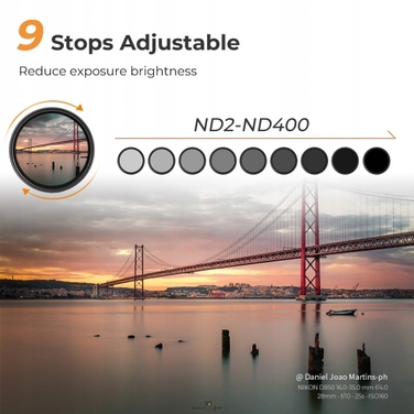 Світлофільтр K&F Concept ND2-2000 (нейтральний фільтр) 67мм