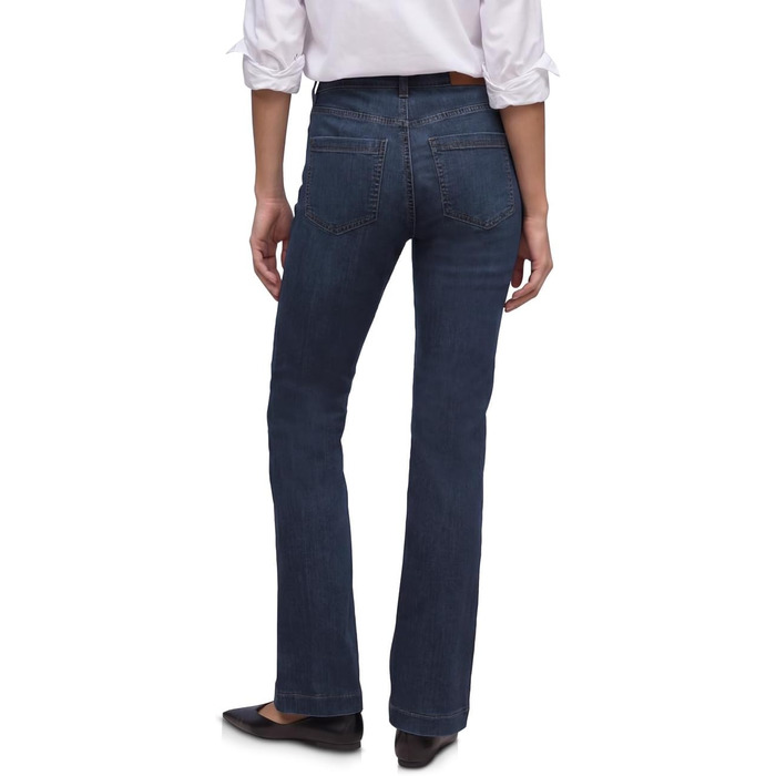 Джинси жіночі Street One Bootcut 3716435, темно-синій індиго, 34W/32L