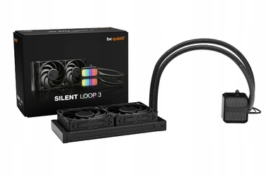 Рідинне охолодження be quiet! Silent Loop 3 240mm ARGB, чорне
