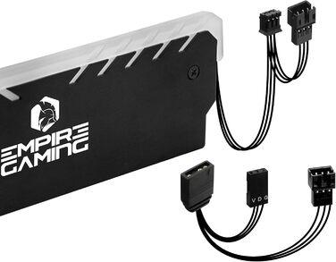 Кулер для ПК Empire Gaming Guardian з RGB підсвічуванням - тиха охолодження для процесора Intel та AMD