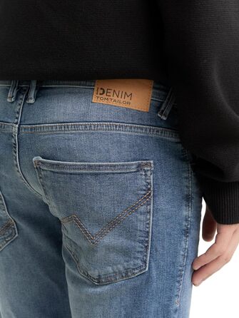 Джинси чоловічі TOM TAILOR Denim Culver Skinny, блакитний (29W/36L, 10118)