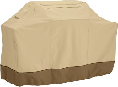 Чохол для гриля Classic Accessories Veranda M, водонепроникний, для середніх BBQ-грилів, з вентиляційними отворами, захист від усіх погодних умов, 147x76x122 см, бежевий