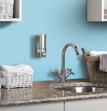 Дозатор мила Better Living Aviva для 1 флакона, сатиновий срібло, 1-камерний