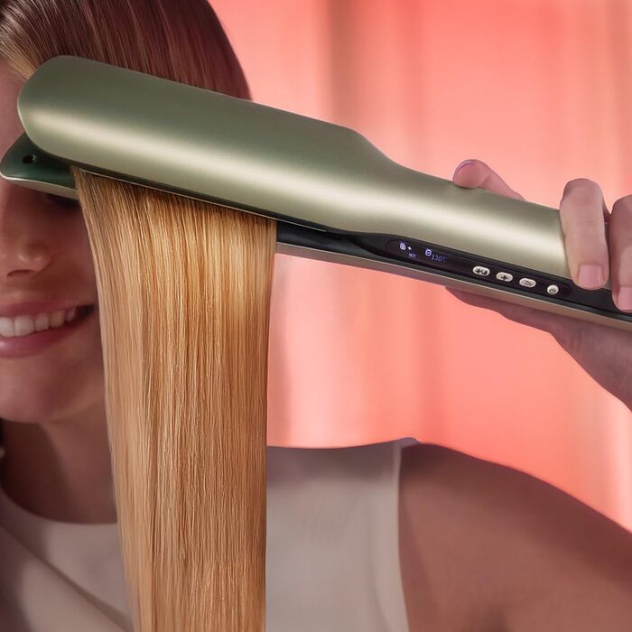 Випрямляч для волосся Cecotec AirLisse 2in1 ForceDry з функцією іонізації та холодного повітря, 1000 Вт, чорний