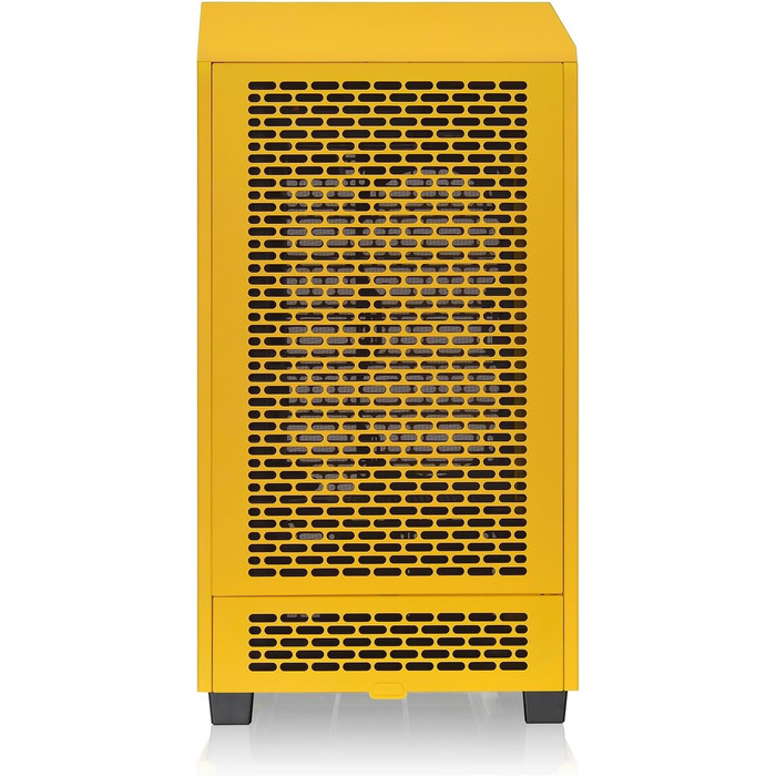 Корпус Thermaltake The Tower 200 Turquoise Mini-ITX з вертикальним кріпленням, скло Temperd Glass, 2x CT140 вентилятори, підтримка AIO 280мм, для відеокарти до 380мм, корпус, білий