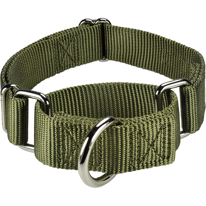 Нашийник для собак Mikivery Marraht Military Green, 35.5-53 см