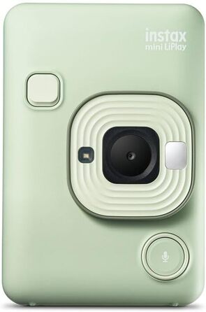 INSTAX Mini LiPlay 2: гібридна цифрова камера, колір м'ятно-зелений