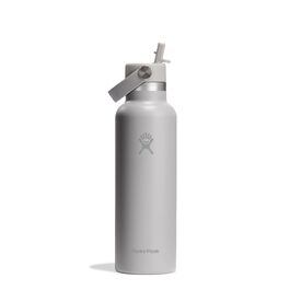 Термопляшка Hydro Flask Standard Mouth 621 мл зі сталевим корпусом та кришкою-соломинкою, вакуумна ізоляція, Birch