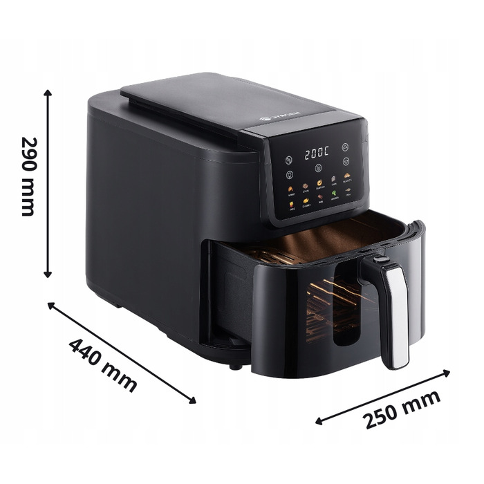 Аерофритюрниця Byrgen Frida 1700 Вт, 8 л