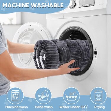 Килимок для собак у машину Loiion, захист заднього сидіння, чорно-білий, 127x62.5 см