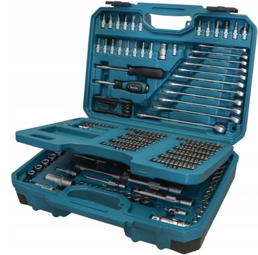 Набір ручних інструментів Makita E-06616, 120 предметів у кейсі
