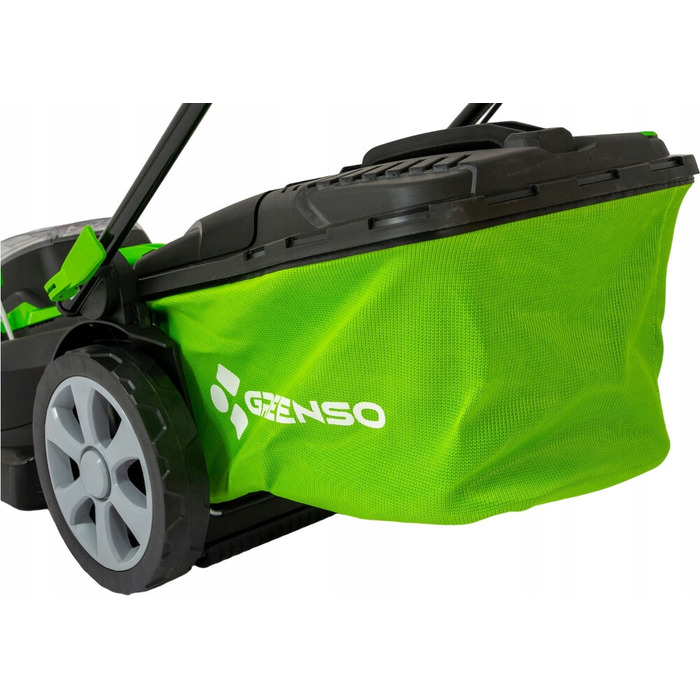 Акумуляторна газонокосарка Greenso UAO012 20V, робоча ширина 37 см, 2x4,0 Аг