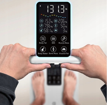 Розумні ваги Arboleaf з визначенням відсотка жиру, ІМТ та м'язової маси