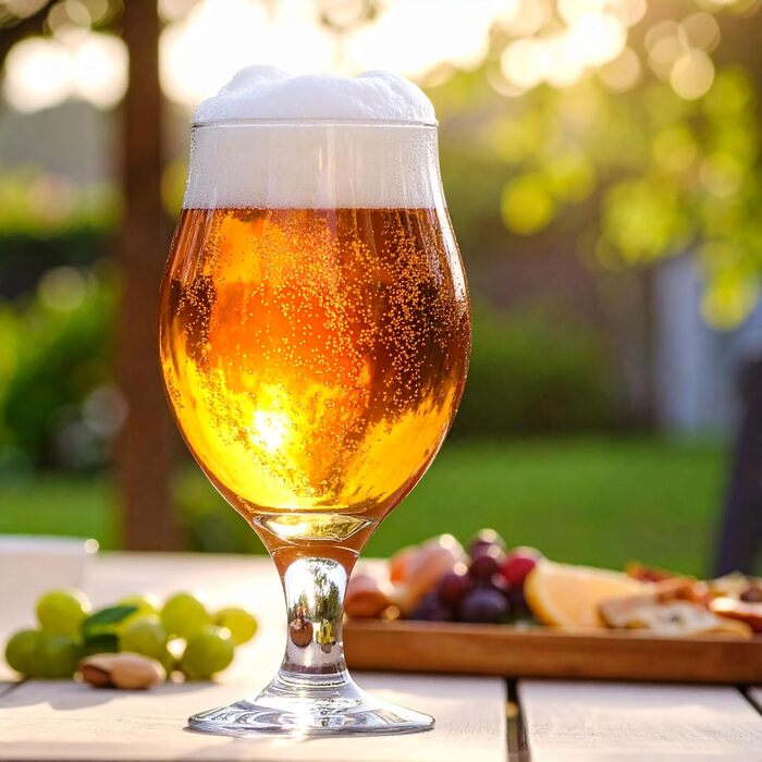 Набір келихів для пива KROSNO 1992, 6 шт., 500 мл - келихи для пива, стаута, коктейлів, сумісні з посудомийною машиною